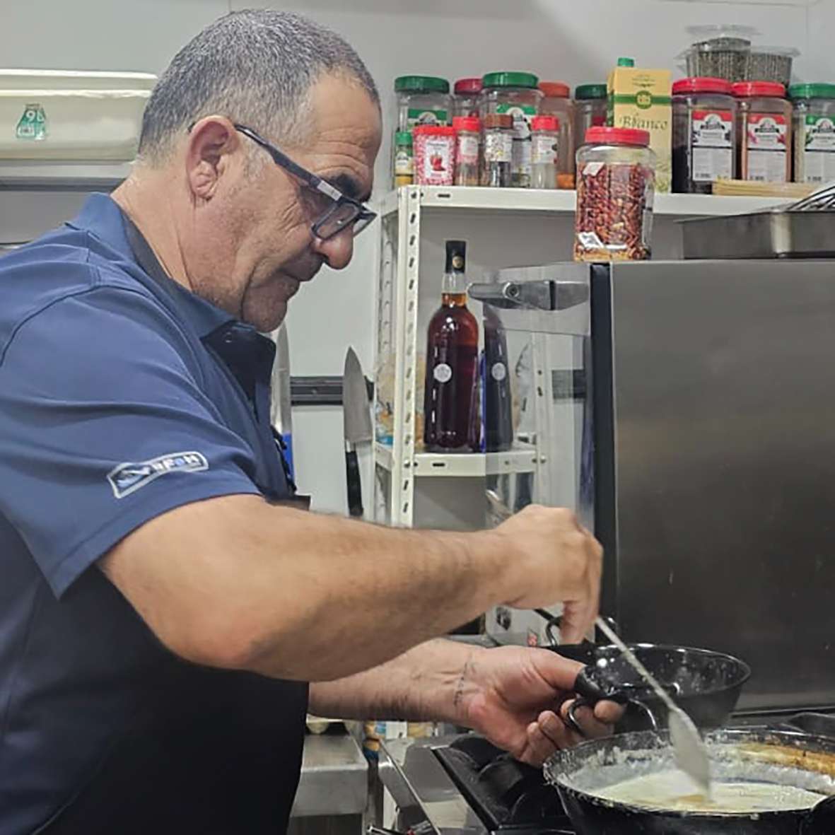 Manuel Callado, jefe de cocina