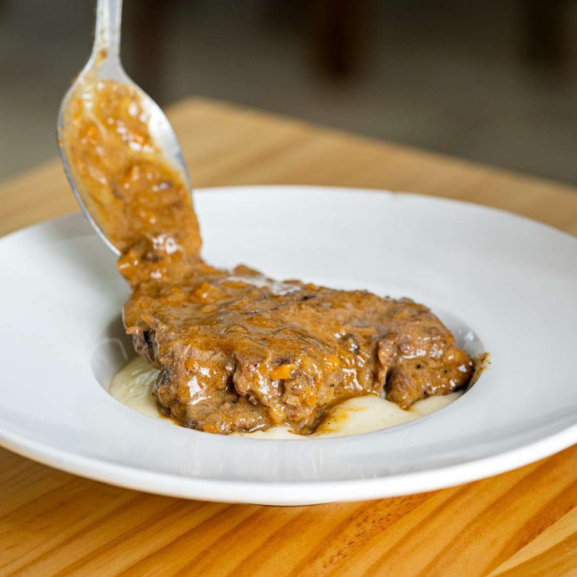 Facera al curry rojo